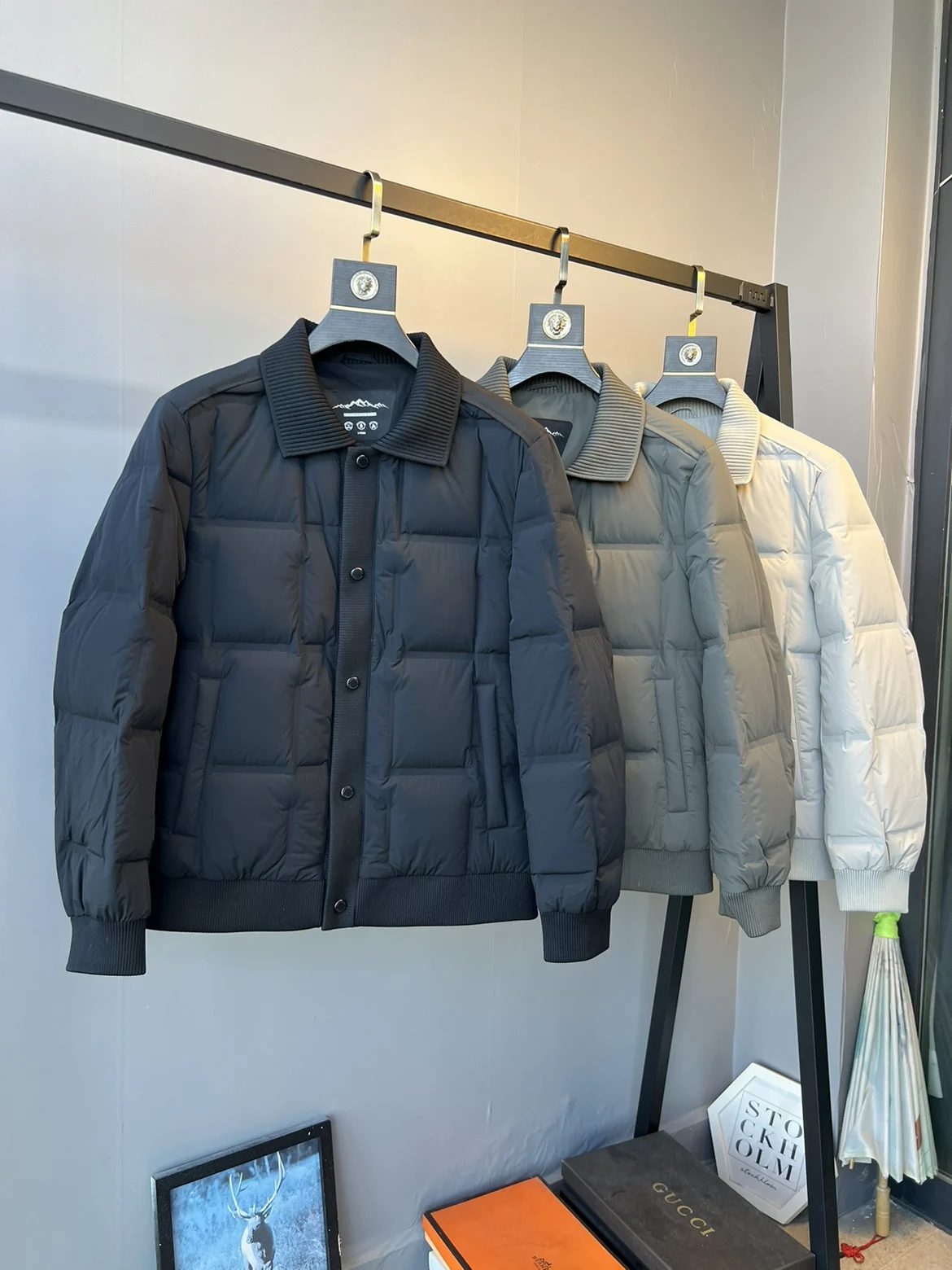 

Мужская повседневная куртка-пуховик High-End Busin Commuter 90 Du с отложным воротником, теплая верхняя одежда для мужчин