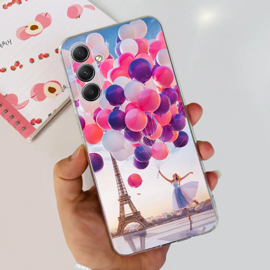 For Samsung Galaxy A25 5G Case Popular Butterfly Clear Soft Silicone Phone Cover For Samsung A25 5G A 25 GalaxyA25 Protect Coque