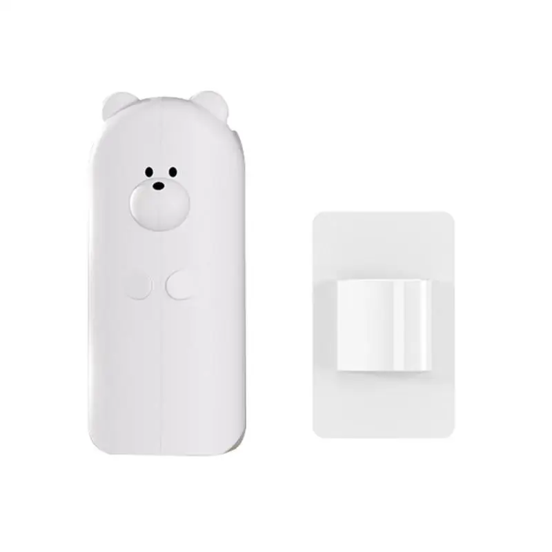 652F Upgrades Silicone Concealed Door Stop Hotel Door Gaps Solution Kitchen Bathroom Door Seal Simple Installation for Home