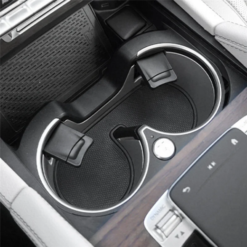 

A040-Car Water Cup Holder Car Center Console Drinks Cup Holder Support Fixing Buckle For Mercedes Benz W167 2020-2024