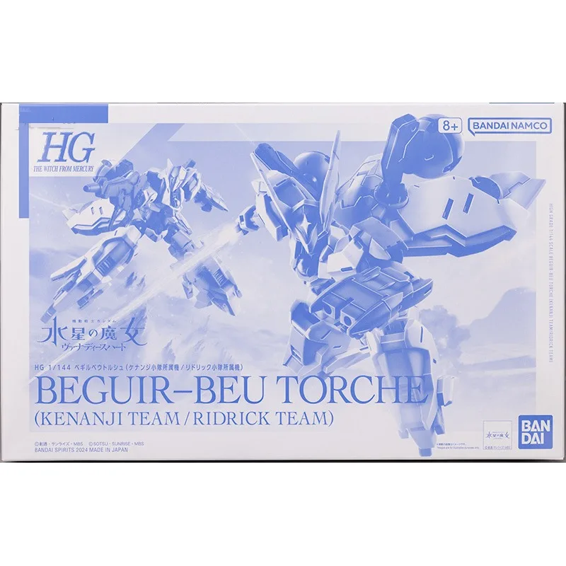 

Bandai Genuine HG BEGUIR-BEU TORCHE (KENANJI TEAM/RIDRICK TEAM) GUNDAM Аниме Фигурка Коллекционная сборная модель игрушки в подарок