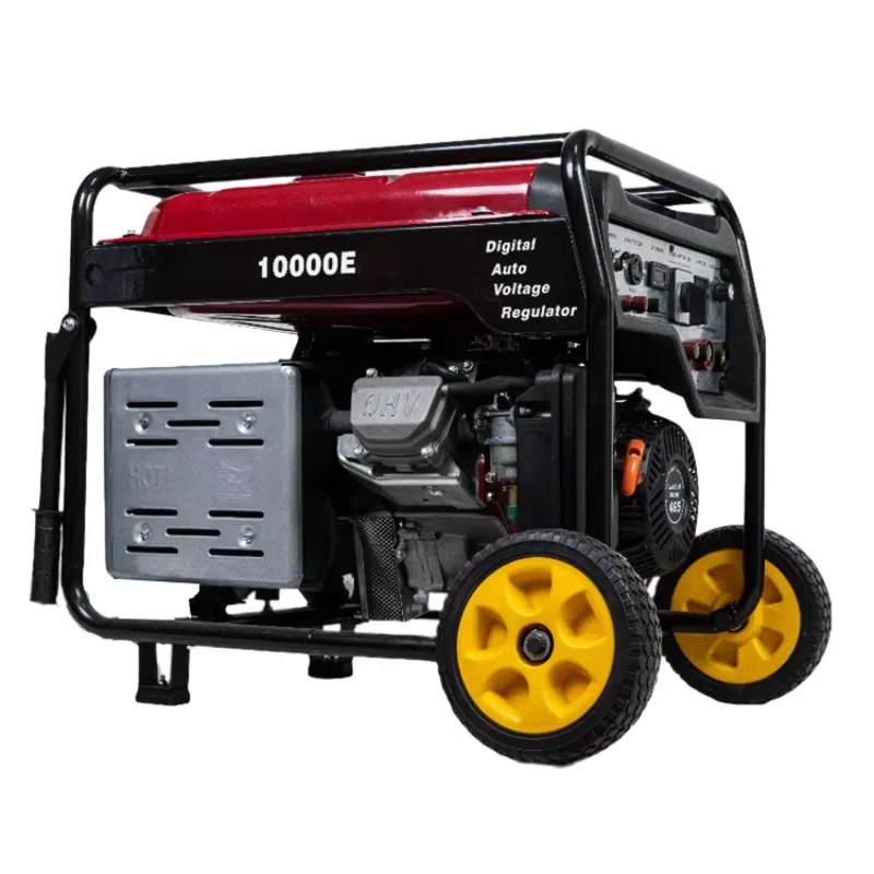 

【Best-selling】220/380V Wheels & Handle Optional Silent Electric Generators 7800w 8500w Generator
