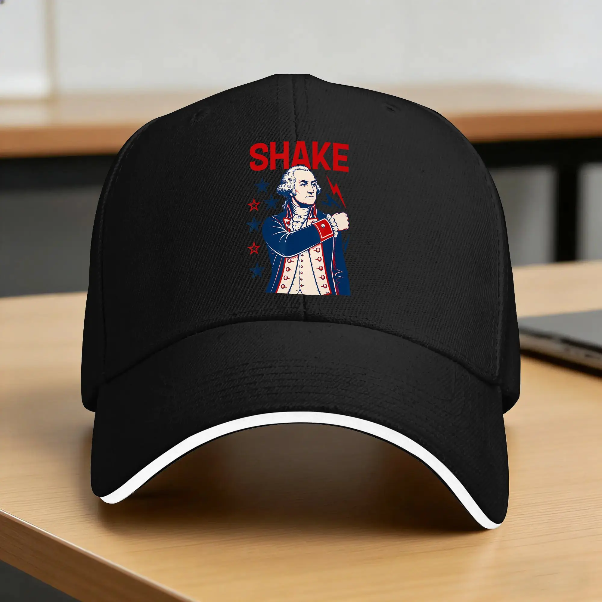 Funny Shake and Bake 4th of July Casual Baseball Cap Summer  Trucker Hat  Couple Women Street Style Baseball Caps
