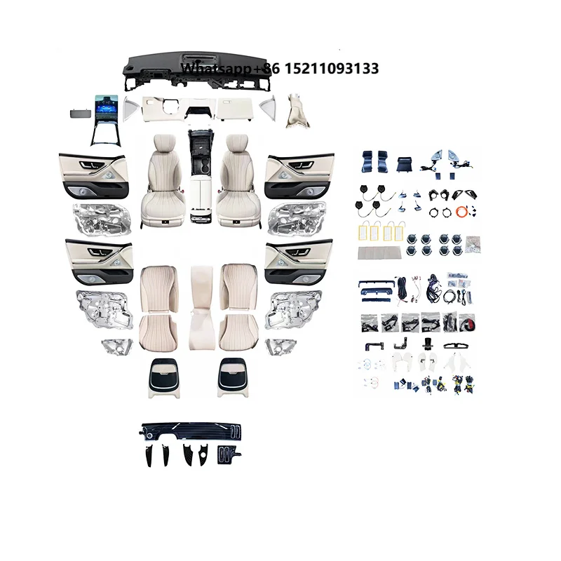2005-2013 W221 Upgrade 2020 W223 Standard Body Kit S-Class Luxury Interior Instrument Panel Upgrade for