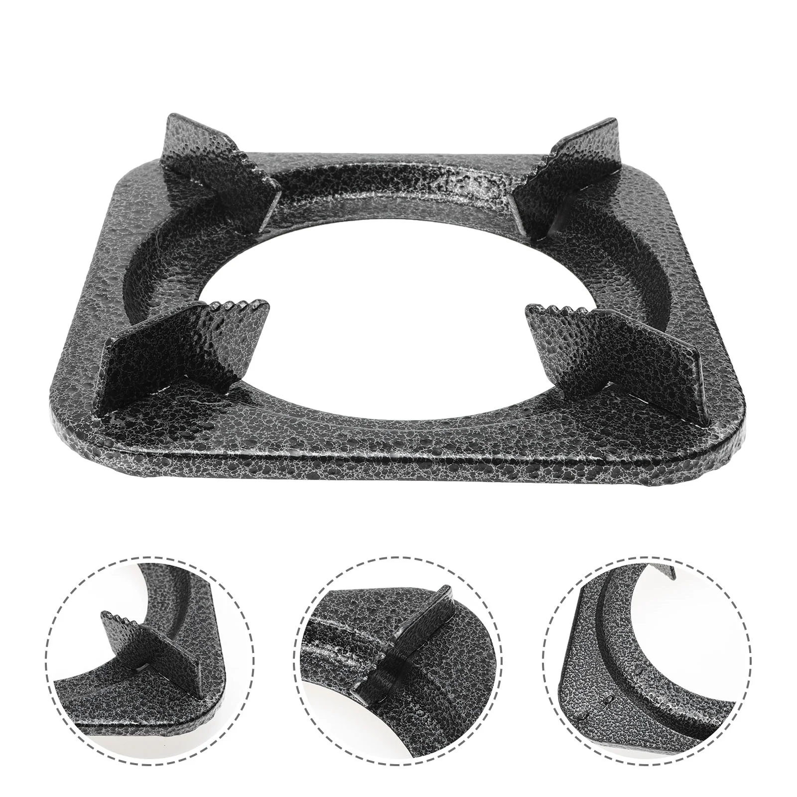 Gas Stove Bracket Range Pan Holder Fire Cover Pot Wok Work on Iron Kitchen Accessory Hob