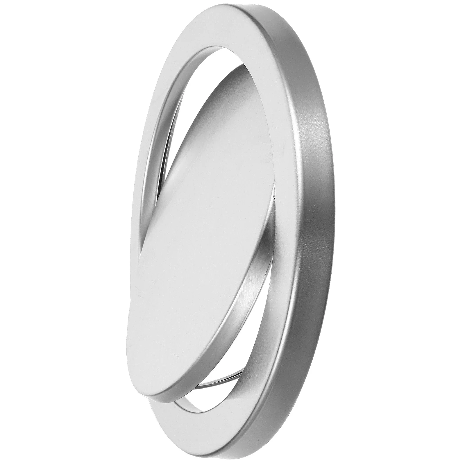 

1pcs Swing Lid For Trash Can 30Cm Stainless Steel Flip Cover Waste Bin Lid Replacement Heavy Duty Garbage Can Accessory Outdoor