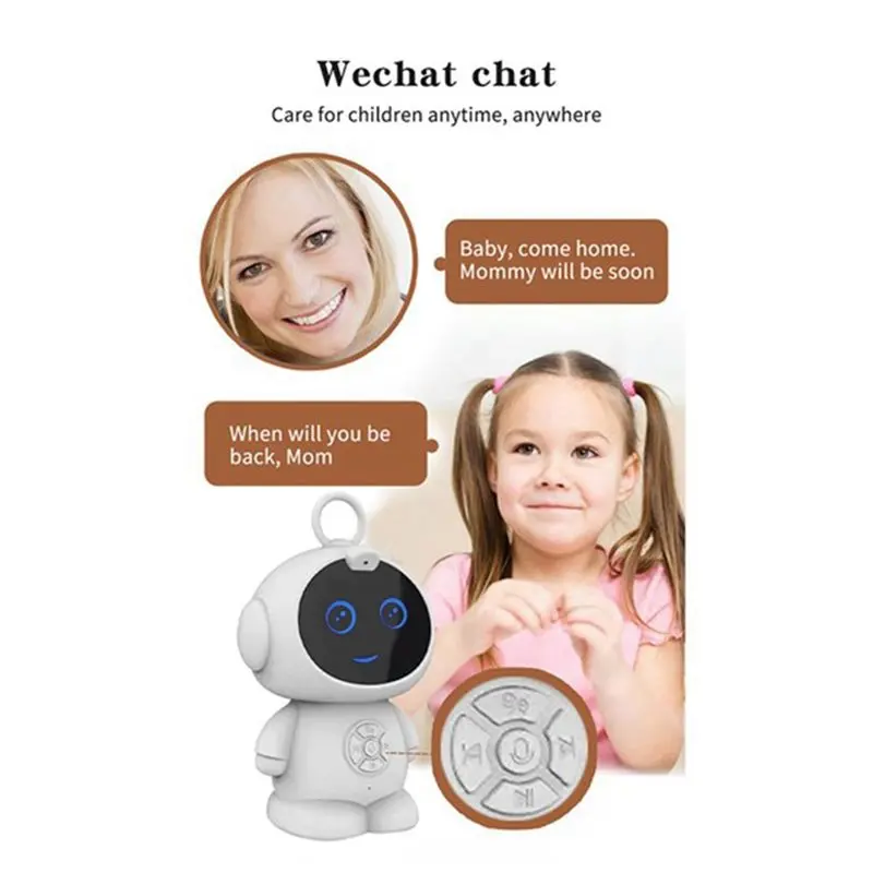 ABUM-AI Intelligent Robot Wifi Voice Learning Machine Remote Control Interactive Story Teller Demand Dialogue Robot