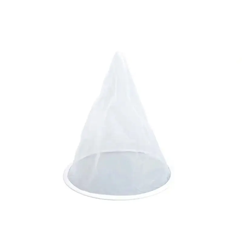A84X-10 Pack White Honey Strainer Nylon Fiber Mesh Beekeeping Equipment Honey Filter Bee Tools