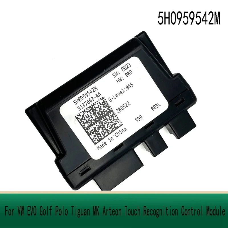 BB 5H0959542M Steering Wheel Release Control Module For VW EVO Golf Polo Tiguan MK Arteon Touch Recognition Control Module