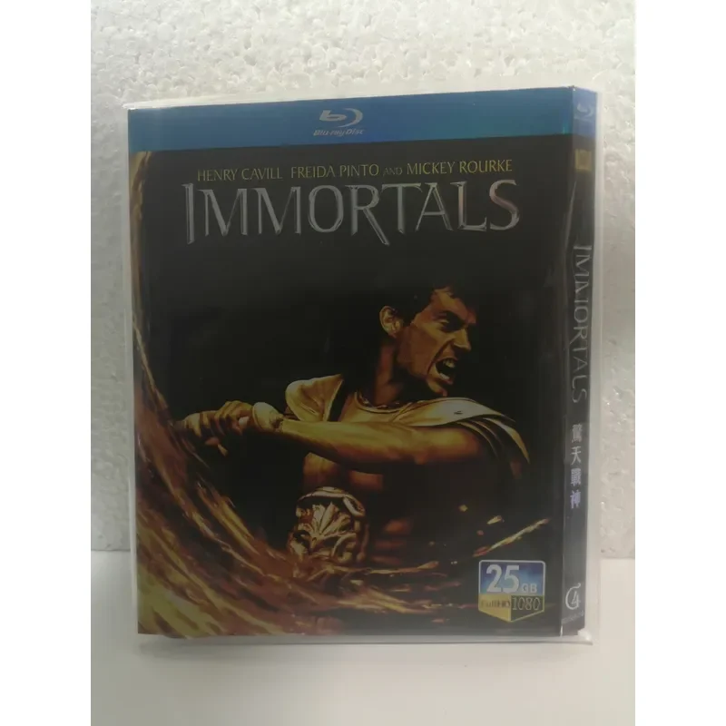 Brand Blu-ray Disc Shocking God of War Immortals 25G Single Disc Simple Package With