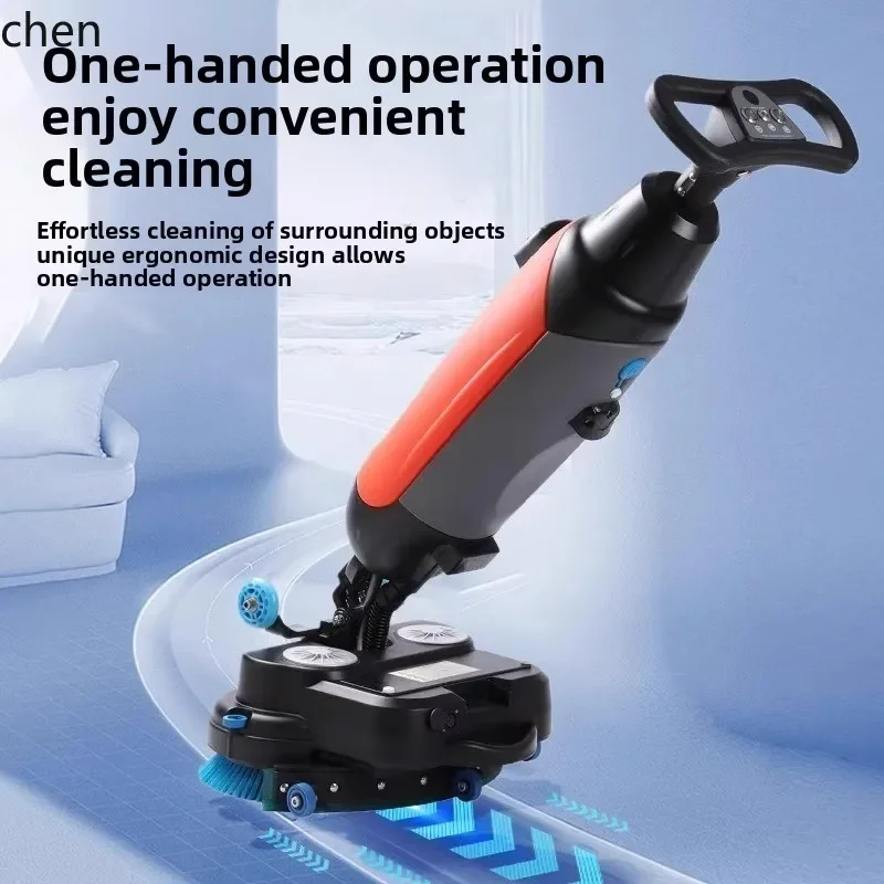 Small Washing Machine Hotel Restaurant Workshop Hand Push Sweeping Suction Dragging Integrated Electric Mopping Machine