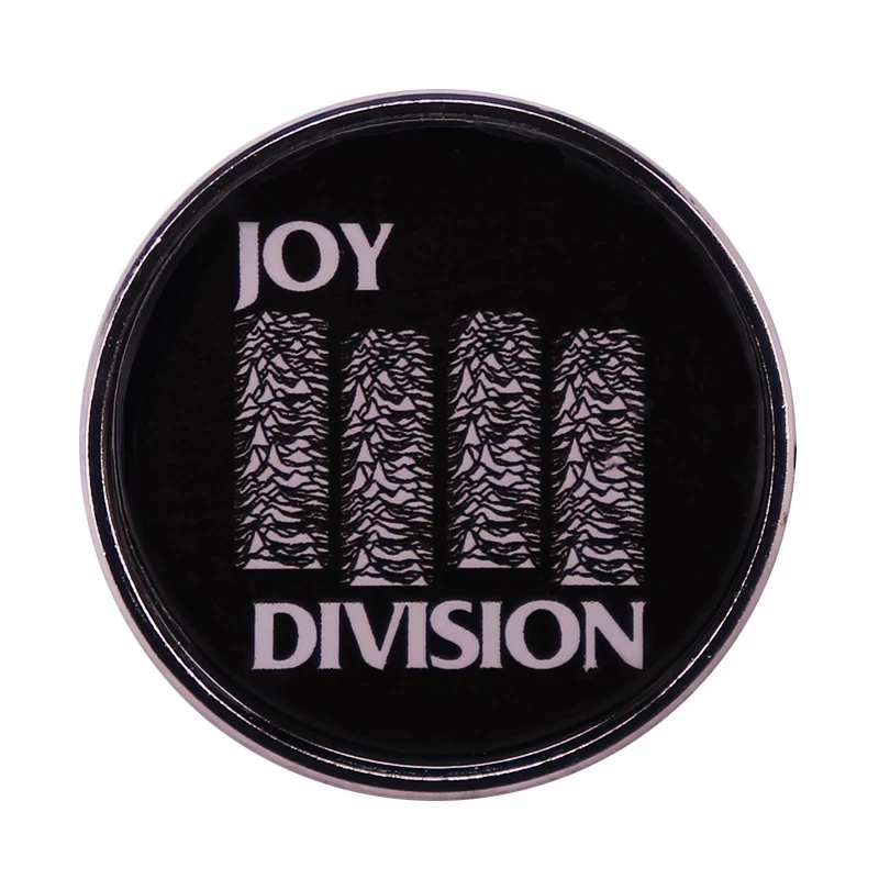 Joy-Division Logo Button Lapel Pins Backpack Jeans Enamel Brooch Pin Women Fashion Jewelry Gifts Cartoon Badges