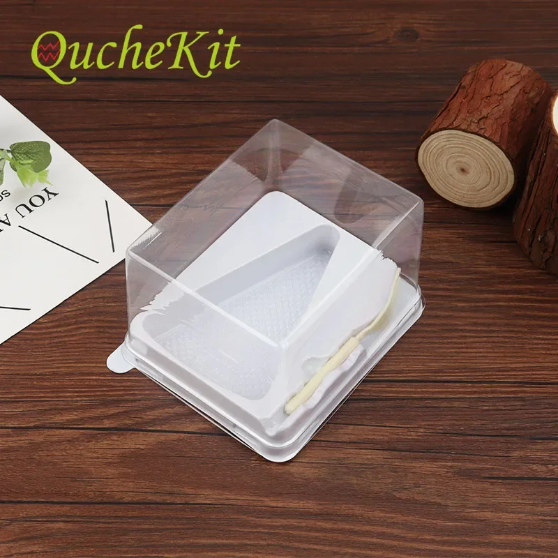 

Mini Cake Boxes Packaging Box Transparent Plastic Box For Cake With Lid Cupcake Carriers For Bakery Wrapping Packing Tools