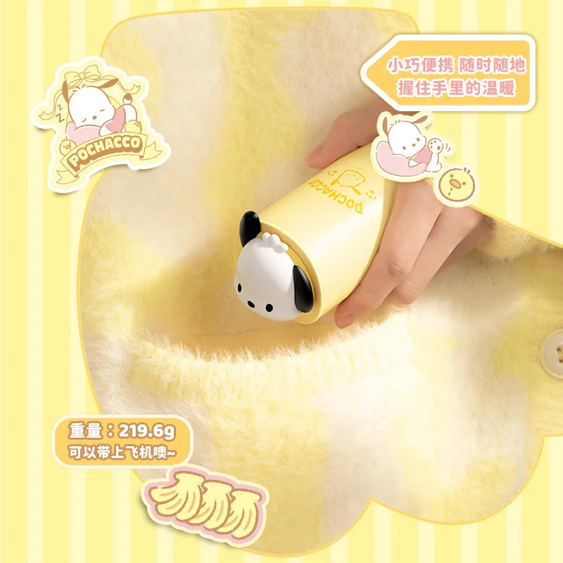 Genuine New Sanrio Hand Warmer Pochacco Chicken Rolls Constant Temperature Two Gear Charging Hand Warmer Birthday Gift