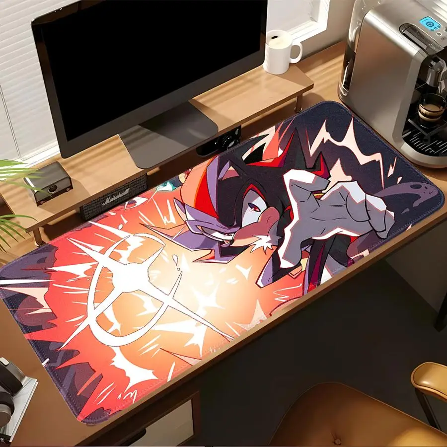 

Mouse Pad Keyboard Mouse Pad Desk accessories office Pad Game Console Pad Computer Laptop Pad Anti slip Fast Running Blue