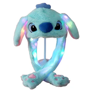 مرحبا كيتي تتحرك قبعة الأذن للأطفال ، قبعة أرنب لامعة ، غرزة مضحكة ، قبعات أفخم الأرنب ، اكسسوارات حفلة الهالوين أفضل 10 آذان قطط مبيعا تتحرك - رقم 2