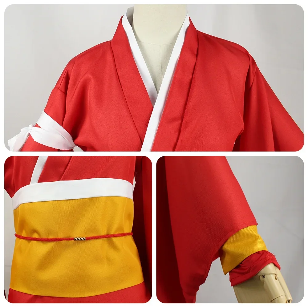 Izumi Kyouka Cosplay Kimono Anime Bungo Zwerfhonden Izumi Kyouka Cosplay Kostuum Pruik Kimono Jurk Halloween Kostuums voor Vrouwen