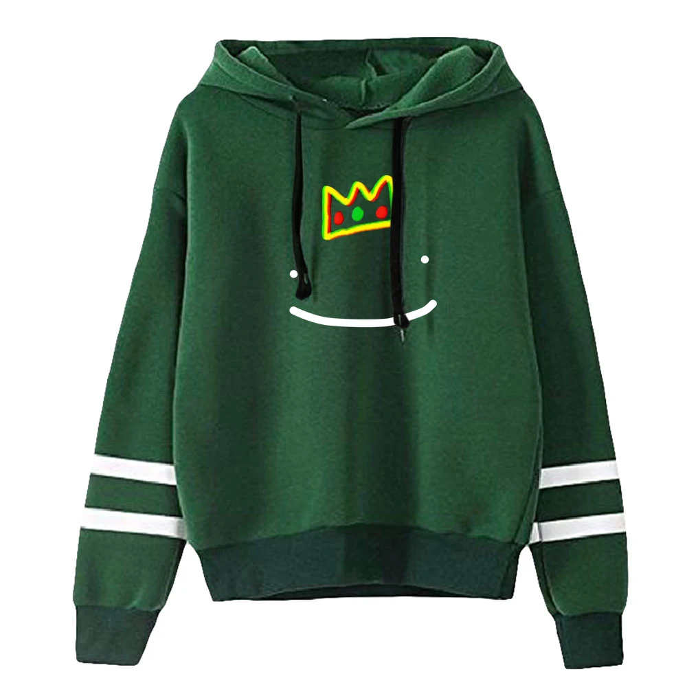 Ranboo-Hoodie Merch unissexo com manga sem bolso para mulheres e homens, moletom Harajuku, streetwear, roupas Dreamweathered, plus size