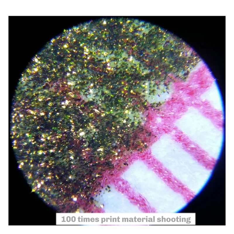 Top-100X Zoom Multifunction Microscope Loupe Adjustable Portable Led With Light Magnifier Mini Jewelry Pocket Handheld