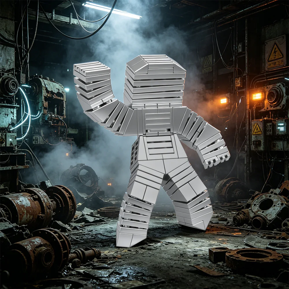 Project Hail Mary Rocky Astrophage Building Blocks Sci-Fi Movie Alien Engineer Action Figure Bricks Toy Adult Gift