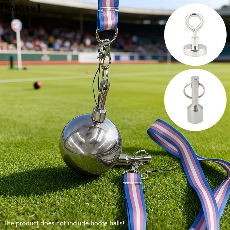 Magnetic Ball Throwing Picker Portable Bocce Balls Picker Recycling Device For Lawns Outdoor Activities Home Sports Parties【SMQ】