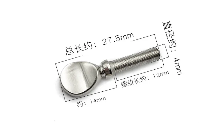 Mouthpiece Ligature Replacement Screws - For Saxophone (Eb/Bb) & Clarinet Repair, 2 Styles Included