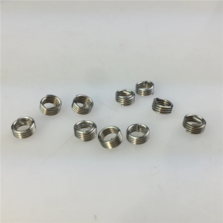 Auto Repair Parts Stainless Steel Wire Screw Cap Screw Jacket Steel Wire Set Sleeve Set M6 * 1-1D Lifting machine