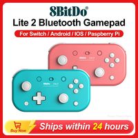 8BitDo Gamepads for Nintendo Switch Controller Lite 2 Controle for Raspberry Pi Android iOS iPadOS tvOS macOS Turtbo function