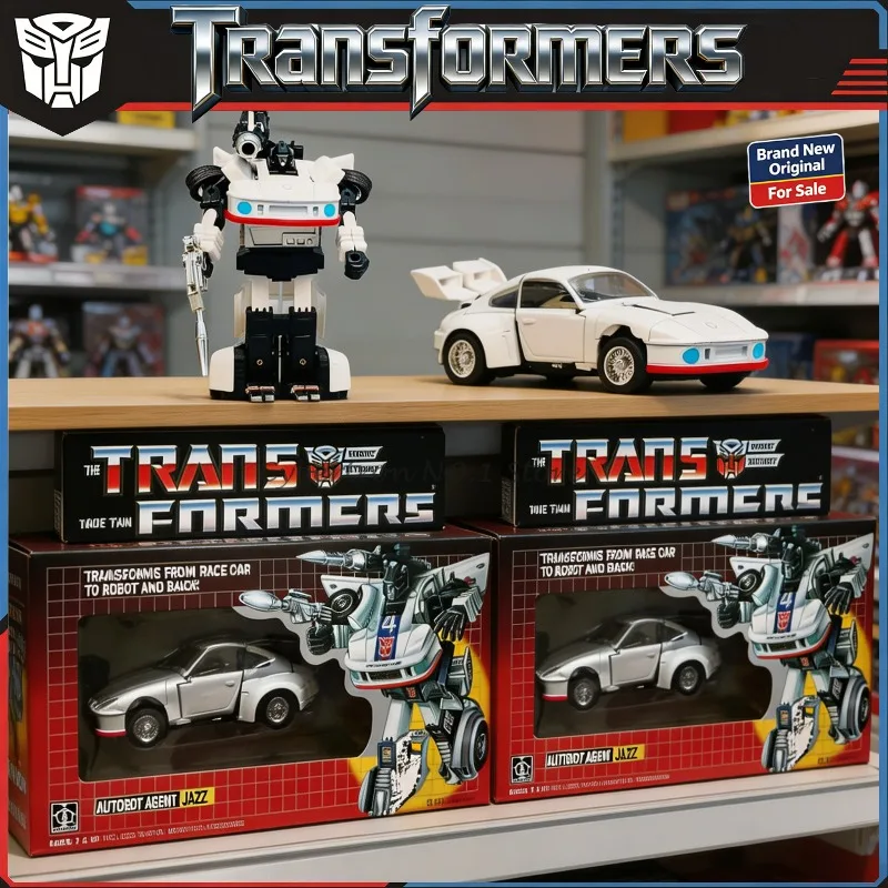 

In Stock Original Transformer Toys Deformation Robots G1 Series Jazz‌ KO Version Collectible Action Figures for Kids and Adults