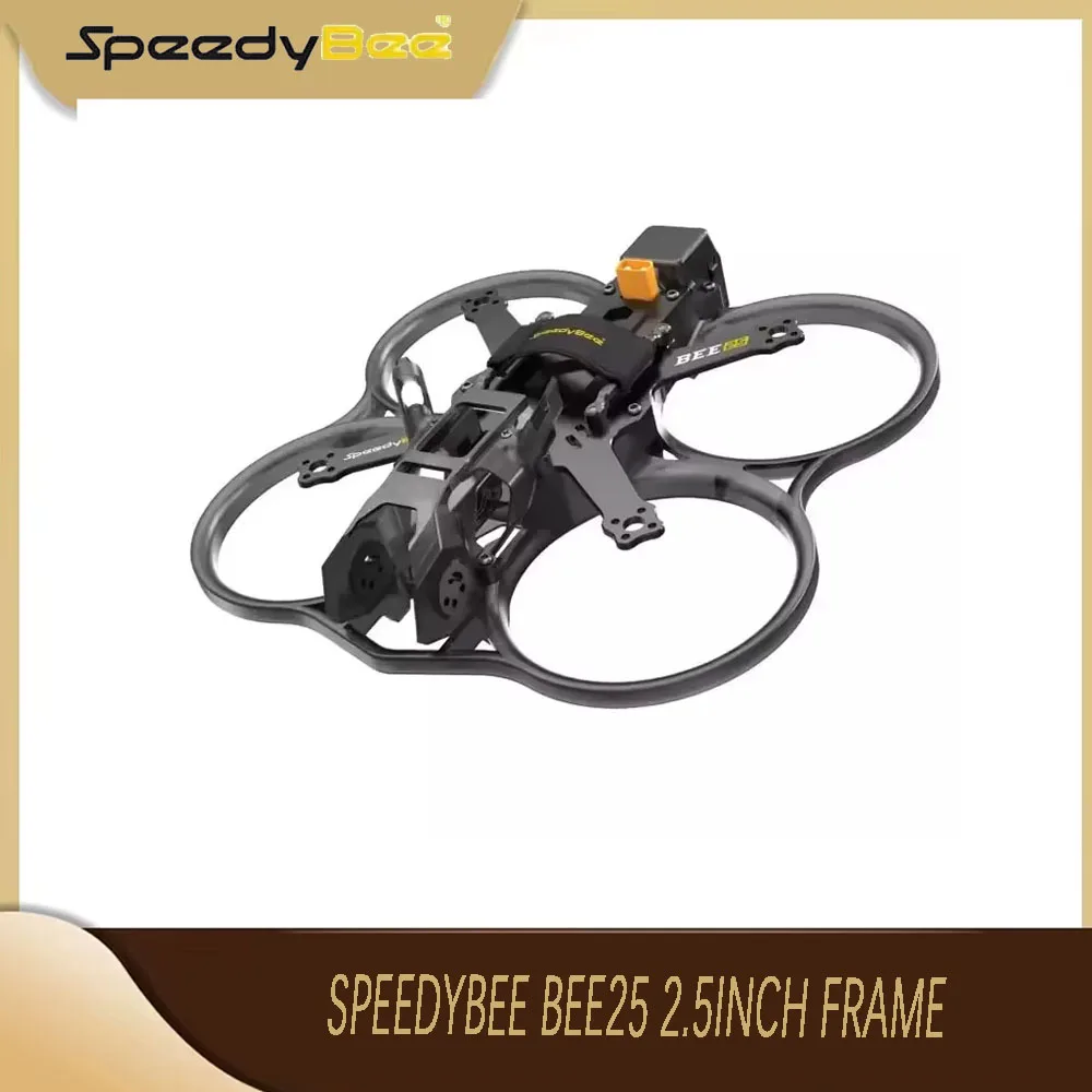 

SpeedyBee Bee25 2,5-дюймовая рама 120 мм, колесная база для O3 Air Unit Link Vista VTX RC FPV Дрон Квадрокоптер DIYers