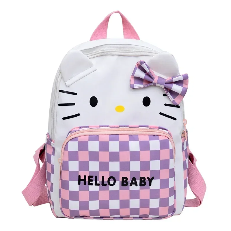 

Sanrio Schoolbag Nylon boy girl Student Handbag New Shoulder Bag Cute Cartoon hello kitty Backpack Kindergarten handbag
