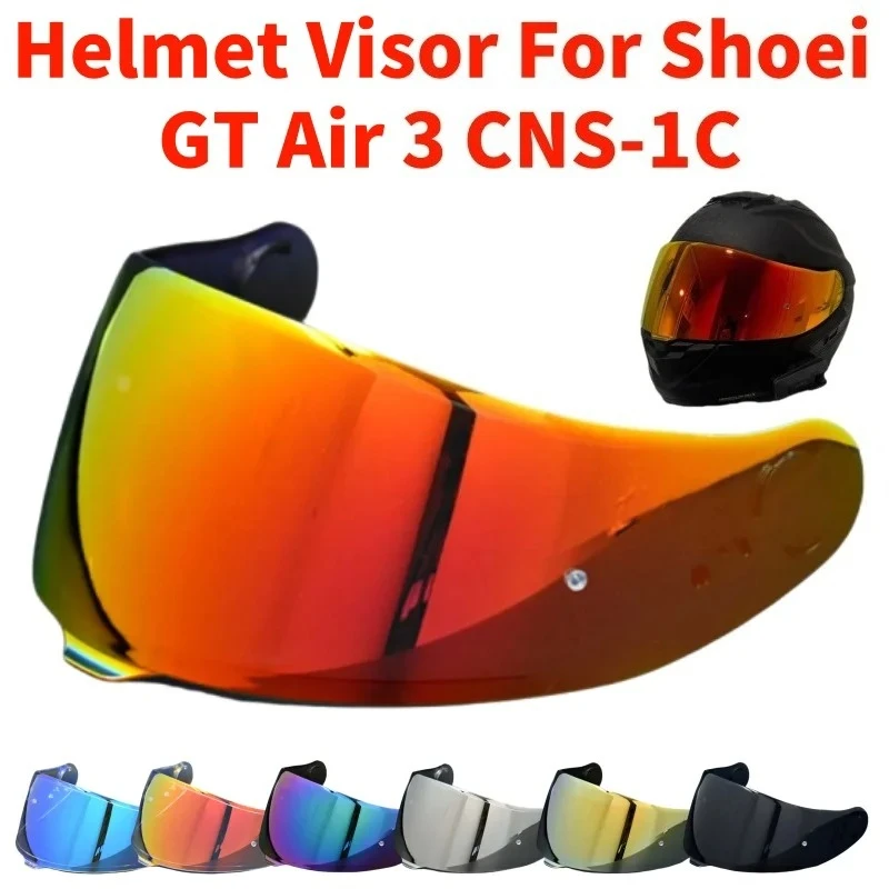 Козырек для шлема CNS-1C CNS 1C GT-Air 3 серии GT Air 3, защитная линза для мотоциклетного шлема, стеклянный видоискатель, зеркальные аксессуары для SHOEI