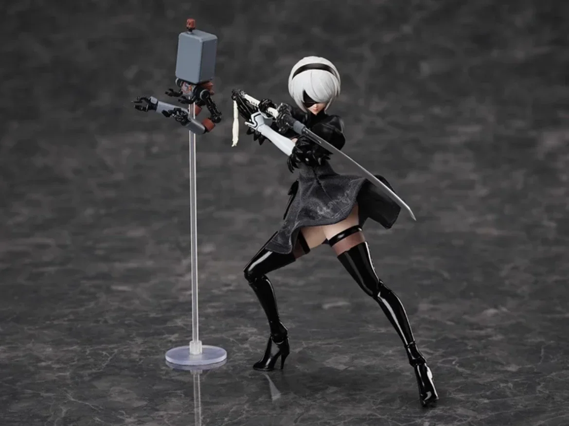 Auf Lager Original BUZZmod Aniplex Nier Automata 2B 2B'S ikonisches Schwert Anime Figuren Action Collection Modell Spielzeug