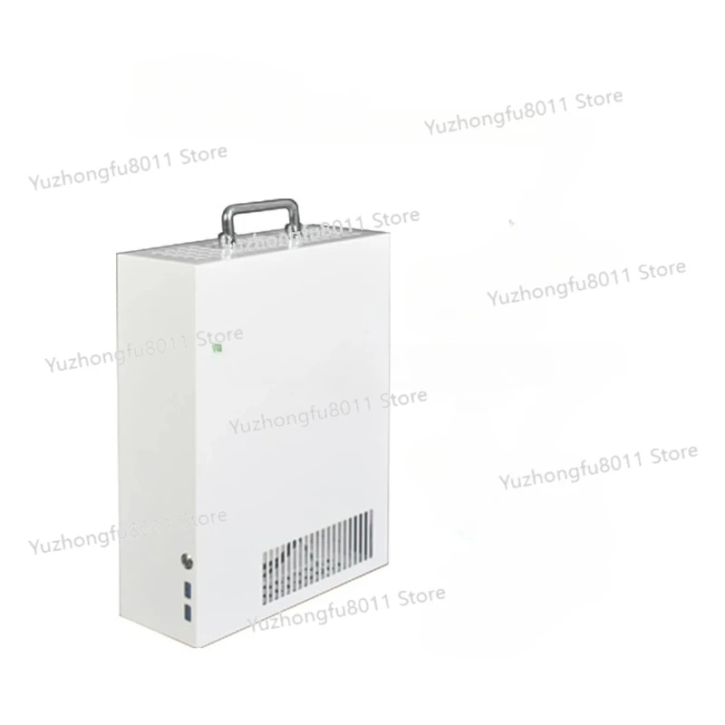 

White P02 P03 P04 Portable ItxMATX Small Case with Handle FLEX Power Supply High Display Card Desktop Case