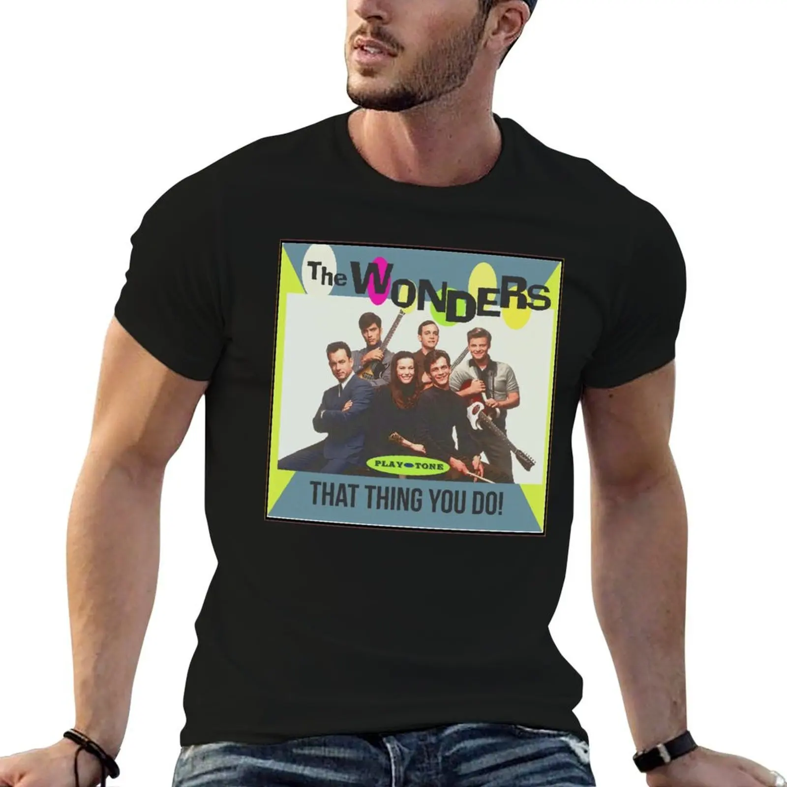 The Wonders Album Art T-Shirt Casual Work Wear T-Shirt