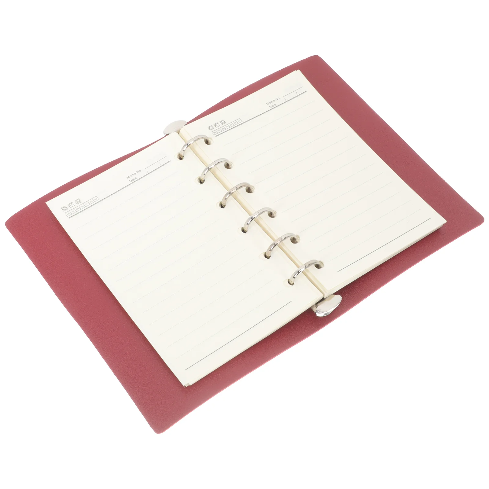 

Memo Subject Notebooks Clear Binder Scrapbook Accessories Loose-leaf Shell Office Diary Cover