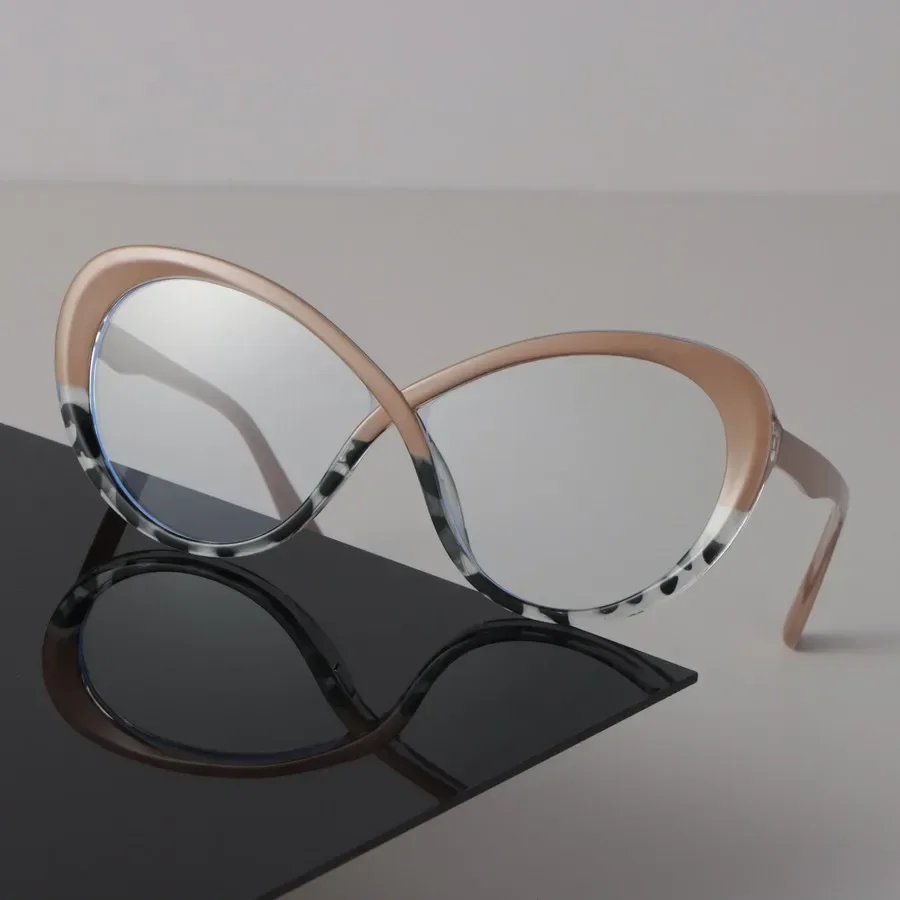 Minimalistische Luxus Transparente Gläser Coole Runde Rahmen Brillen Frauen Männer Coole Klare Linse Rahmen Gläser Oculos
