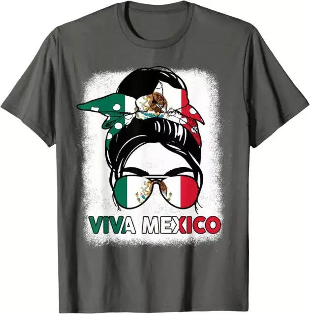 Viva Mexico Shirt Independence Day Mexican Flag Pride Unisex T-Shirt