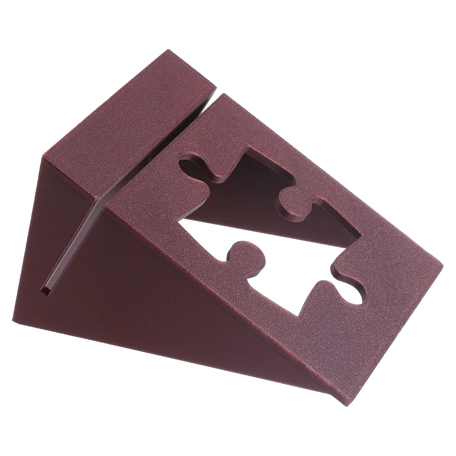 

Puzzle Box Stand Lid Holder Stable Support Hands-Free Puzzle Display Rack for Jigsaw Reference Image Poster Frame Organizer