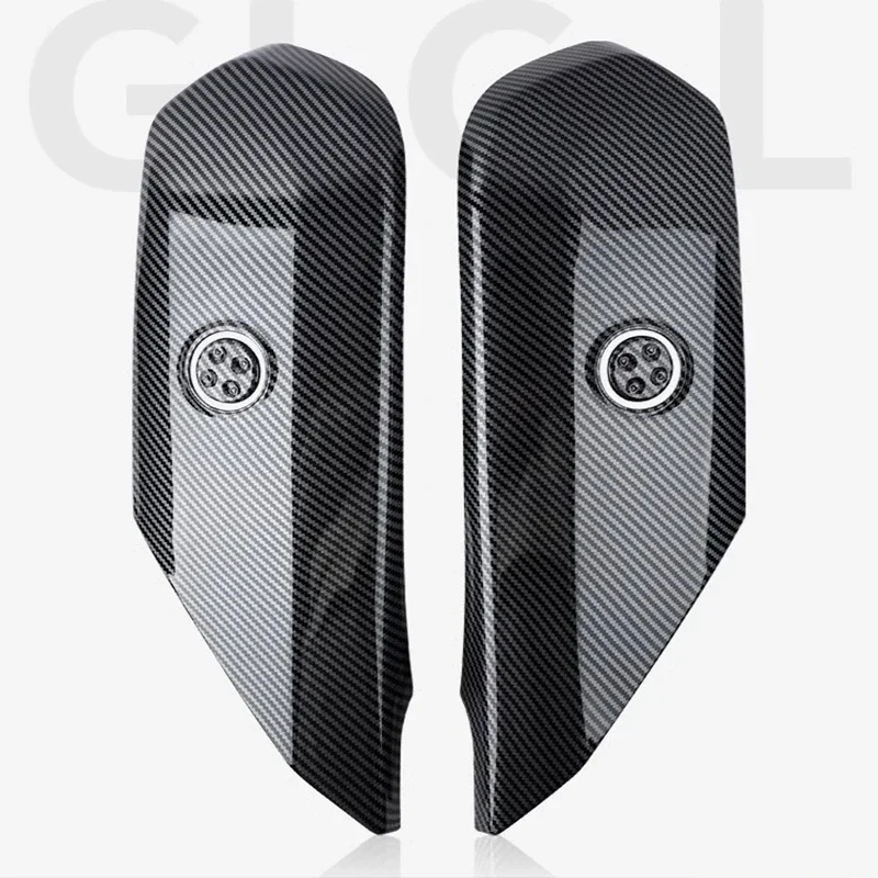 

ABS углеродное волокно, регулировочная панель автомобильного сиденья, накладка, наклейка, автомобильные аксессуары для Mercedes Benz C GLC Class W206 X254 2022-2024