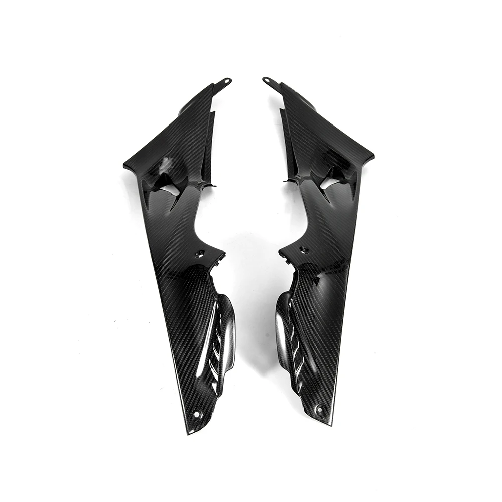 Motorcycle part 100% Full Carbon Fiber Tank Side Fairings Panels Replacement for S1000R 2014 - 2018/S1000RR 2015 - 2018