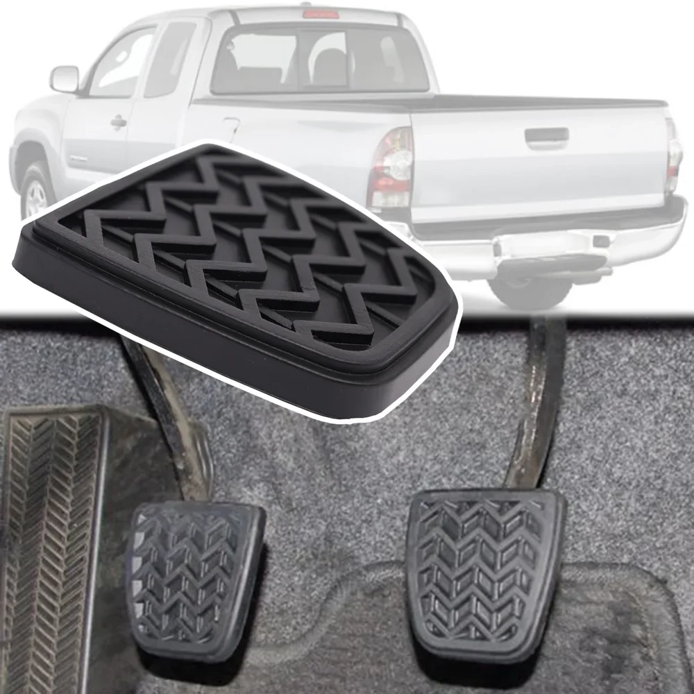 

For Toyota Tacoma N220/N240/N250/N260/N270 2001 - 2012 2013 2014 2015 Car Rubber Brake Clutch Foot Pedal Pad Covers Accessories