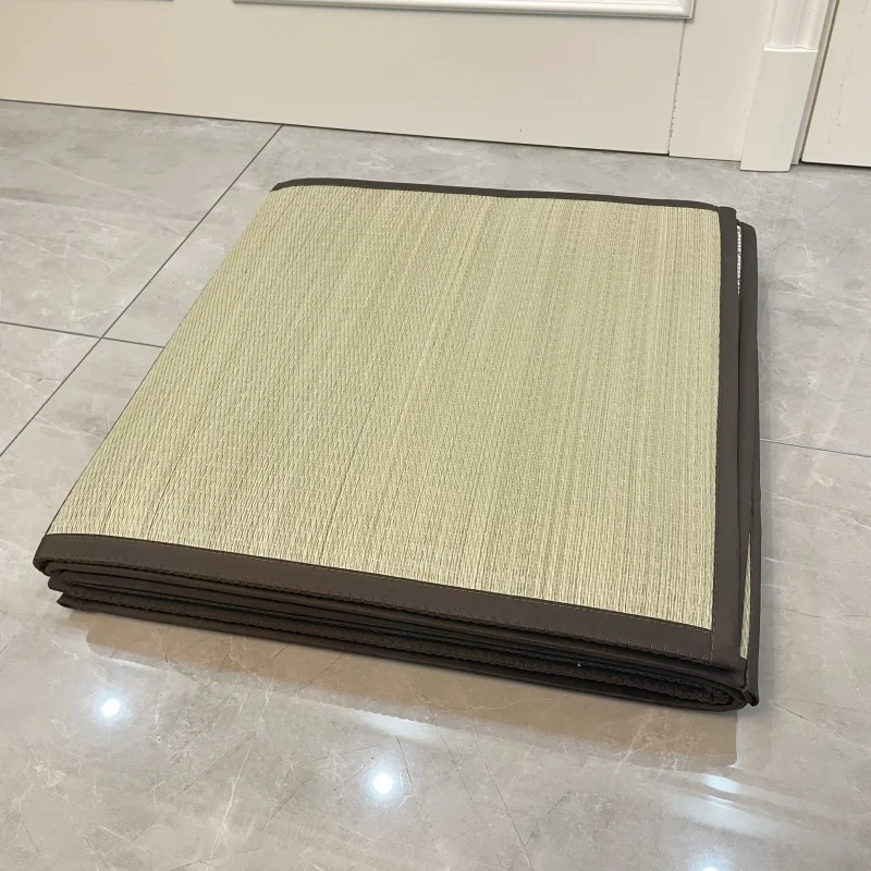 Japanese Traditional Igusa Tatami Carpet Floor Mat Rush Tatami Mat Unit Floor Sheet Lightweight For Living Room Bedroom Mattress