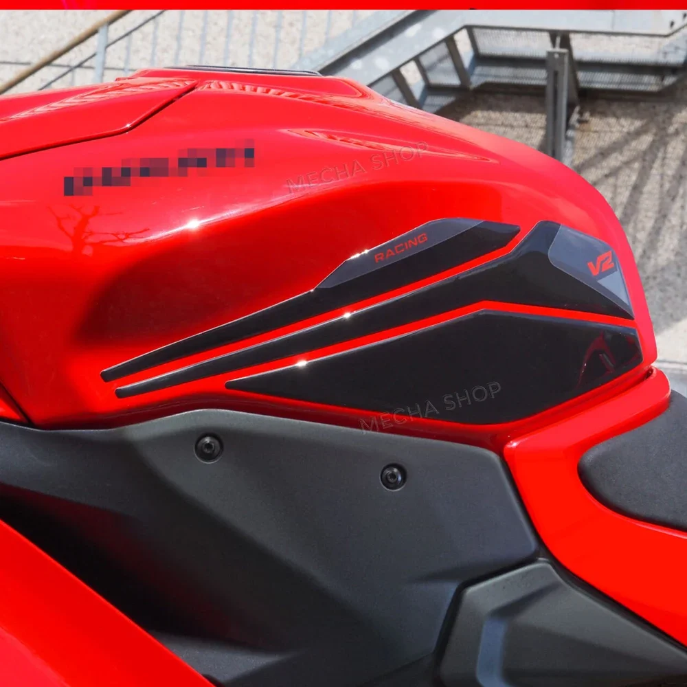 For Panigale - Streetfighter V2-V2s streetfighter v2 2025 3D epoxy sticker motorcycle tank pad protection kit