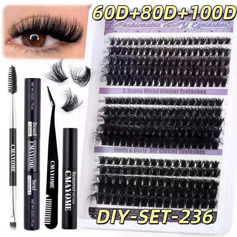 Individual Lashes Kit  Eyelash - Eyelash Extension Volume Lashes recension och pris