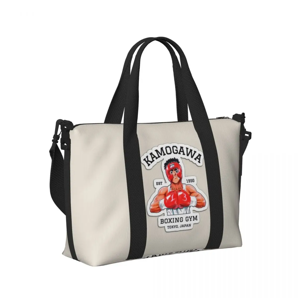 

Boxing Kickboxing Sports Beach Travel Bag Large Capacity Tote Bags for Gym Yoga Women Shopping Duffle Shoulder Bag
