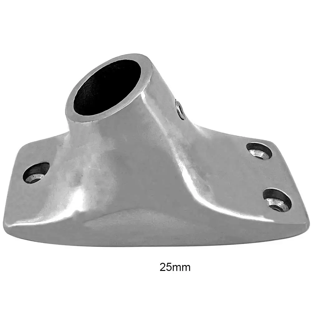 Flush Base Flag Socket Pole Mount Stainless Steel Rustproof Long-lasting