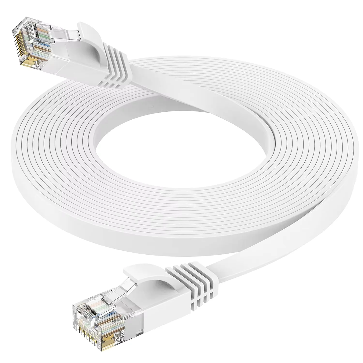 CAT6 0.5m 1m 5m 10m 20m 30m Cat6 Gigabit Broadband Router Network Cable Cat6 Flat Network Cable for Laptop Router PC Router PS5