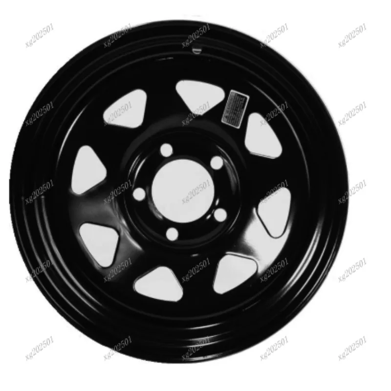 

12-16-дюймовый стальной железный оцинкованный хромированный опция распыления, аксессуар для ступицы колеса прицепа автофургона