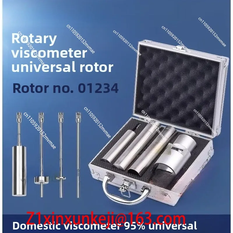 Viscometer Rotor Set 1234 No. 0 Shanghai General Digital Rotating NDJ-1/4/5S/8S/9 Viscometer